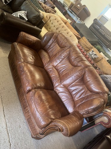 Italian brown real leather - real,
