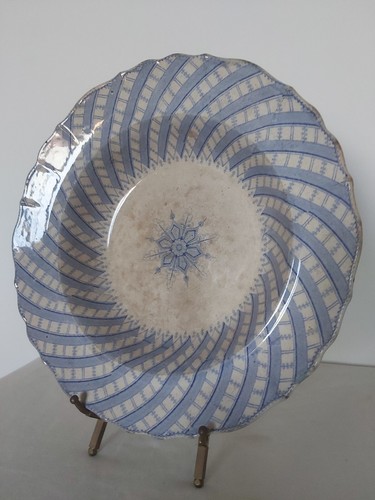 Unusual antique blue and - antique,