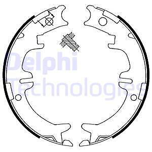 Ls1892 delphi brake shoe set - delphi,