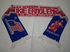 *DUKIE ERMOLENKO * Charles Speedway U.S.A  Superstar vintage Scarf Collectable