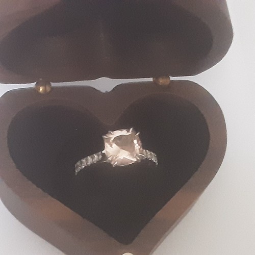 Platinum 950 ring cushion - 950,
