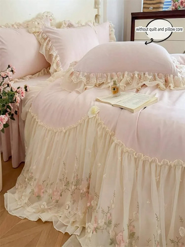 3pcs princess style floral - style,