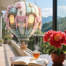 Hot Air Balloon Outdoor Solar