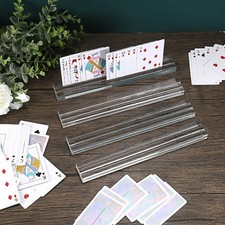 4 Pieces Transparent Playing