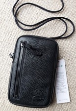 LACOSTE Matt Black Grained