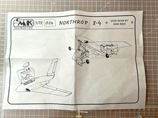 CMK 1/72 Resin Northrop X-4
