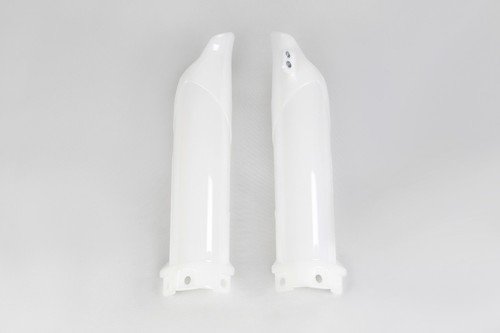 Ufo fork guards white - fork, kawasaki