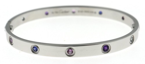 Cartier love 18k white gold - love,