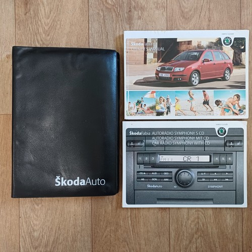 Skoda fabia owners manual - owners, +