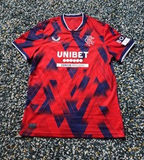 Glasgow Rangers FC Football Shirt 2023/2024 Fourth Size Medium Castore