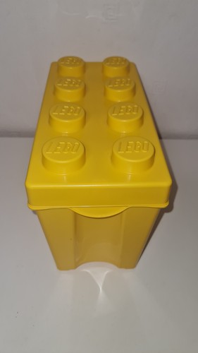 Lego storage brick yellow - 8,