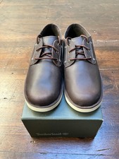 Kids Timberland Brown Leather