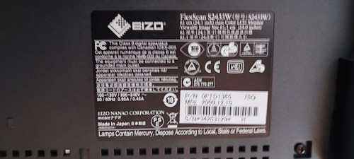 Eizo flexscan s2433w vga - flexscan,