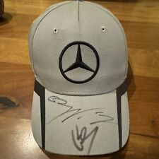 Mercedes F1 Cap Signed By sir Lewis Hamilton, Nico rosberg And valterie Bottas