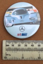 1990's Mercedes-Benz Sports Team badge, diameter 55mm, Le Mans sportscar