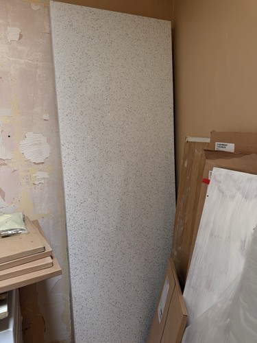 Gloss white sparkle - b&q, mfc