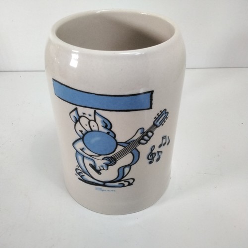 Lowenbrau beer tankard ceramic - beer,