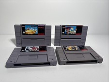 X 4 SNES Super Nintendo NTSC