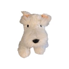 Warmies White Scottie Dog