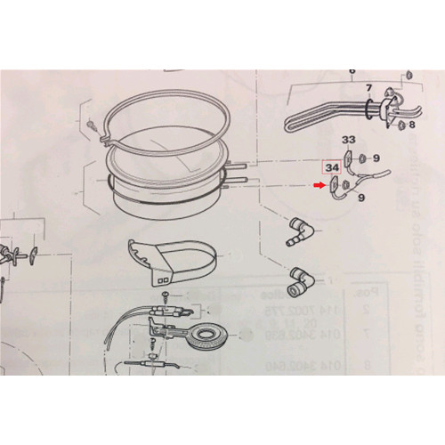 Water thermostatic probe for - water,