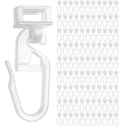 Caravan curtain hooks plastic - curtain, hooks,