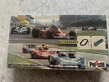 Polistil Electric Battery Slot Car Racing Game 1/64 Scale