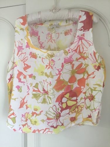 Sahara linen large top - large,