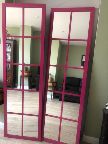 Pair aluminium framed - pair, of