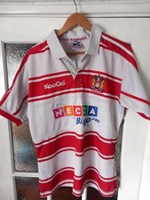 Kooga Wigan Warriors Short Sleeve Rugby League Shirt Size Medium