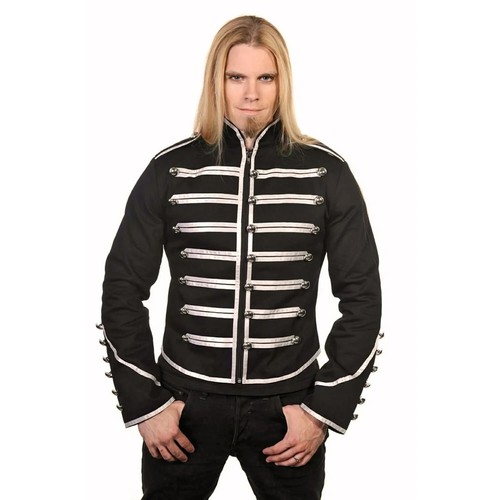 Military drummer jacket black - drummer,