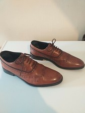 Collezione Mens Shoes leather Colour Brown UK Size 9 Used  In Great Condition 