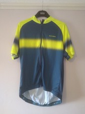 Altura Airstream Short Sleeve Cycling Jersey  Yellow/Teal Blue Large
