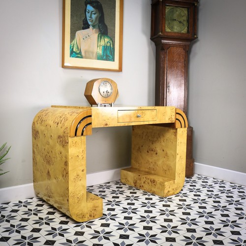 Art deco style burlwood - art,