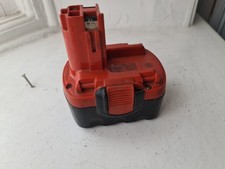 Genuine Bosch Battery 14.4v  Used good condition - Black/Red