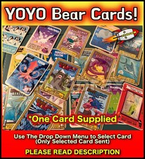 YOYO Bear Cards - BEARilliant Series - One Supplied SOLD USED - Read Description
