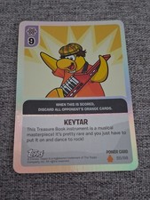 CLUB PENGUIN - TOPPS Trading Cards - Foil/Holo - KEYTAR 55/68