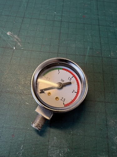 Boiler pressure gauge - boiler, la