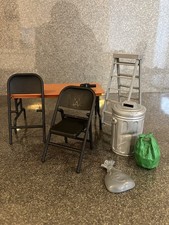 WWE Table, Ladder & Chair TLC Wrestling Figure Accessories Bundle bin 