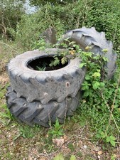Old tractor tyres  for