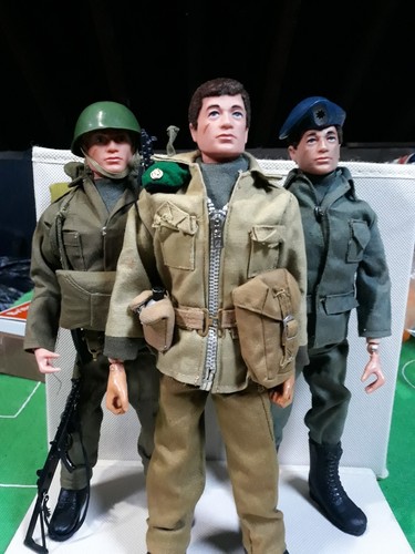 Vintage action man - action, scarf.dark