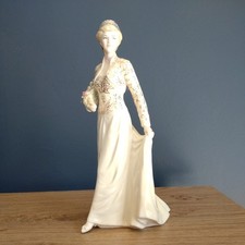 DIANA "DUEL IN THE CROWN" COALPORT FIGURINE Limited Edition Repaired.