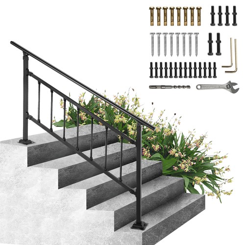 Vevor iron handrail stair - handrail,