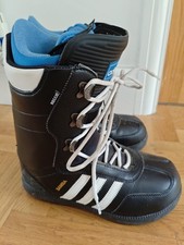 Adidas Samba Snowboard Boots Size UK 10.5. Excellent Condition in Black