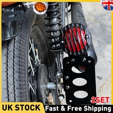 2xMotorcycle Side Mount Number