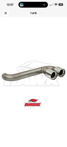 Jcw style exhaust tip - style,