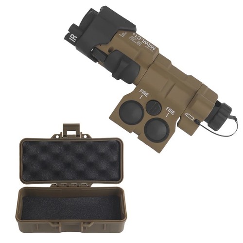 Flashlight with laser green - flashlight,