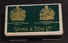 1952 + Spink & Son Ltd Medallist London UK United Kingdom Empty Card Box