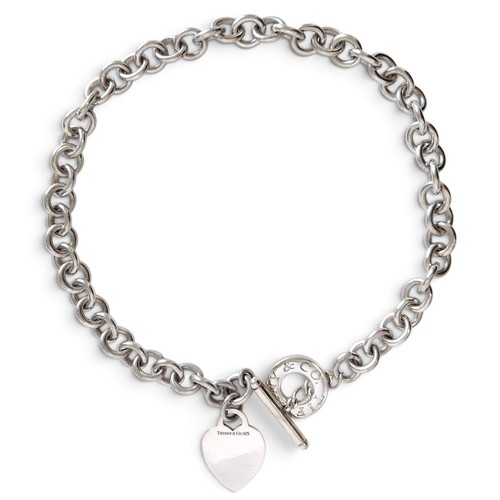 Vintage tiffany heart tag - vintage, co