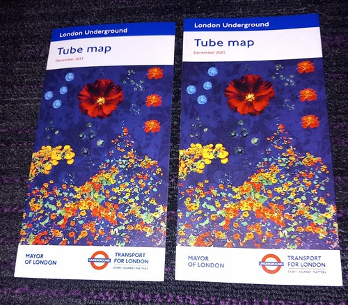 London underground december - london,