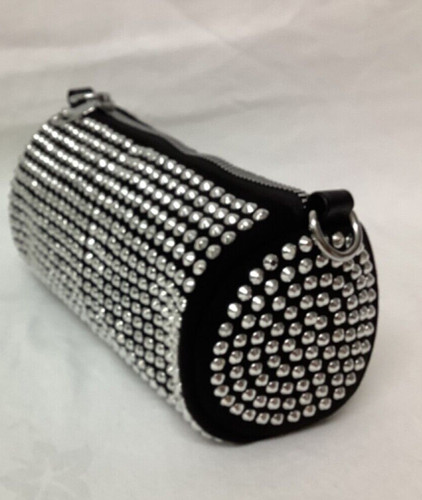 Rhinestone bling clutch purse - rhinestone,